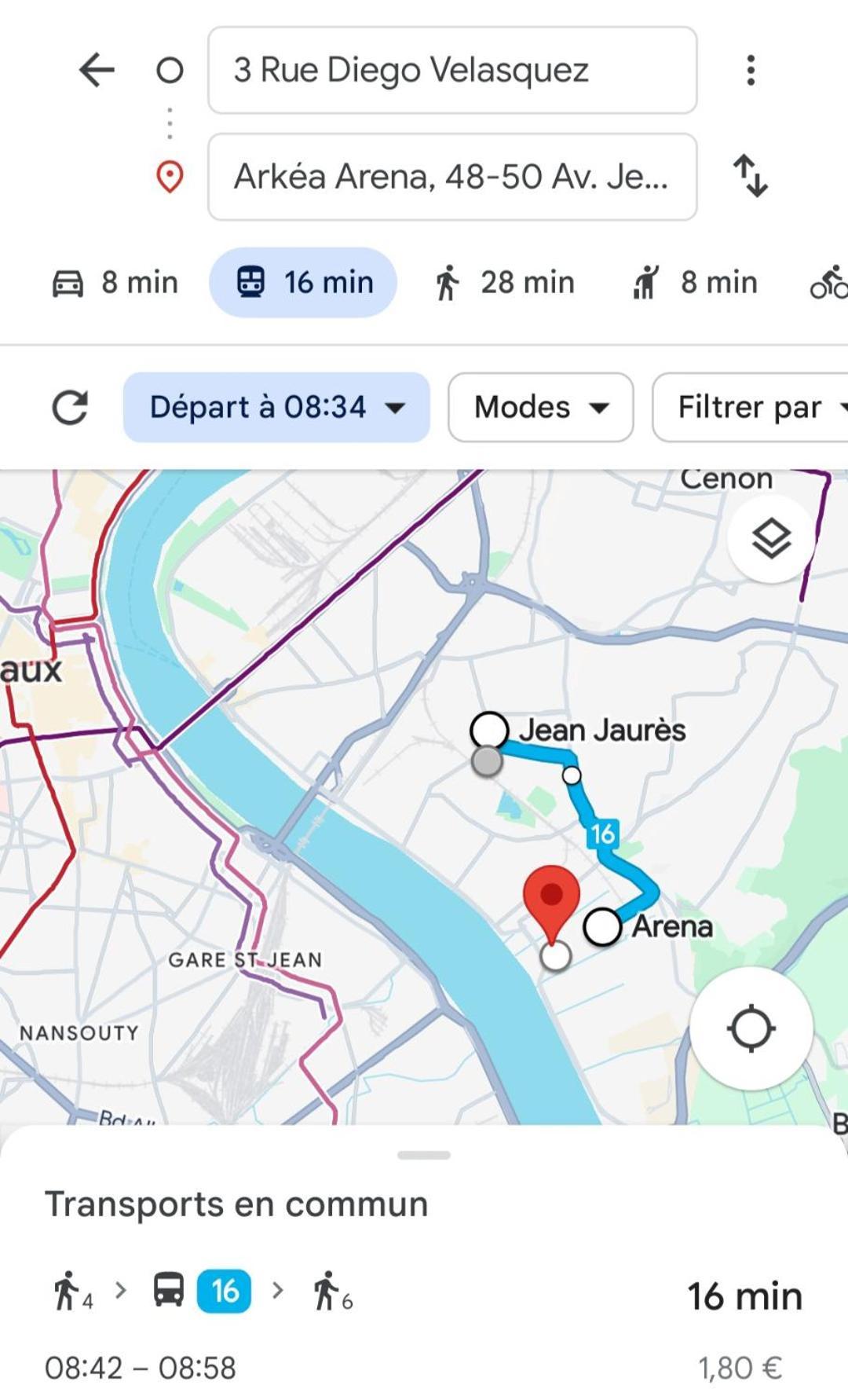 Appartement A Floirac Avec 2 Chambres, Un Parking Prive, Une Terrasse, A 5 Minutes En Voiture De L'Arkea Arena De Bordeaux Ngoại thất bức ảnh